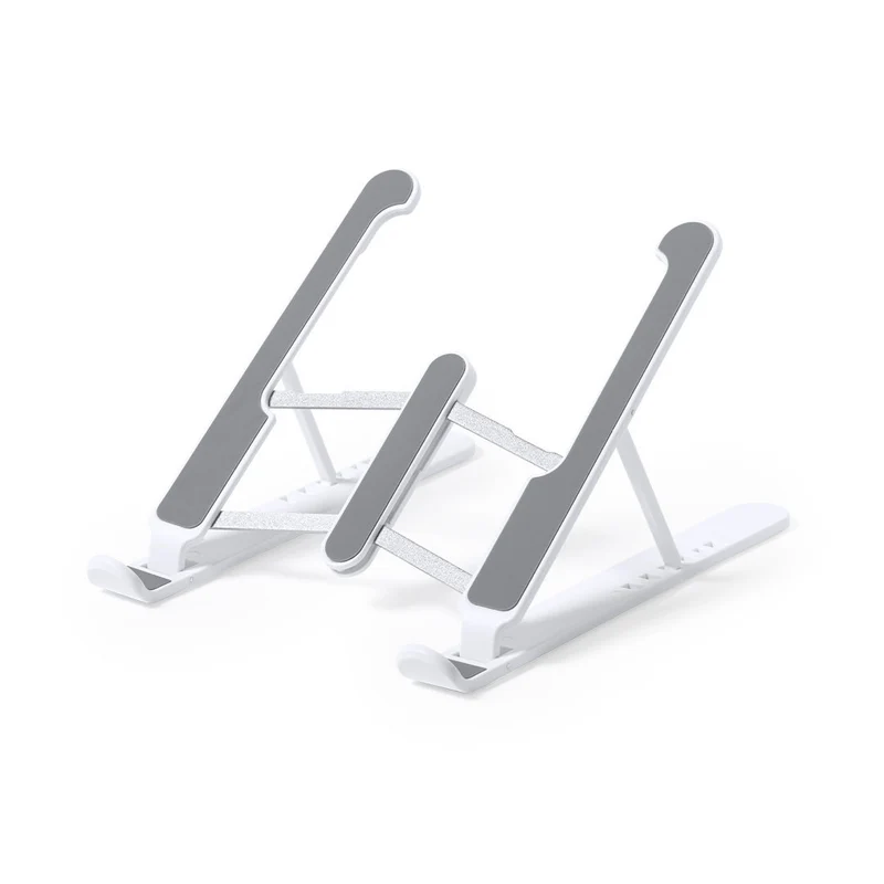 Support d'ordinateur portable pliable avec un étui suédine HALOM