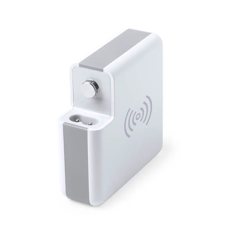 Adaptateur multifonction pour voyages, charge intégrée de 6 700 mAh TEIMPOR