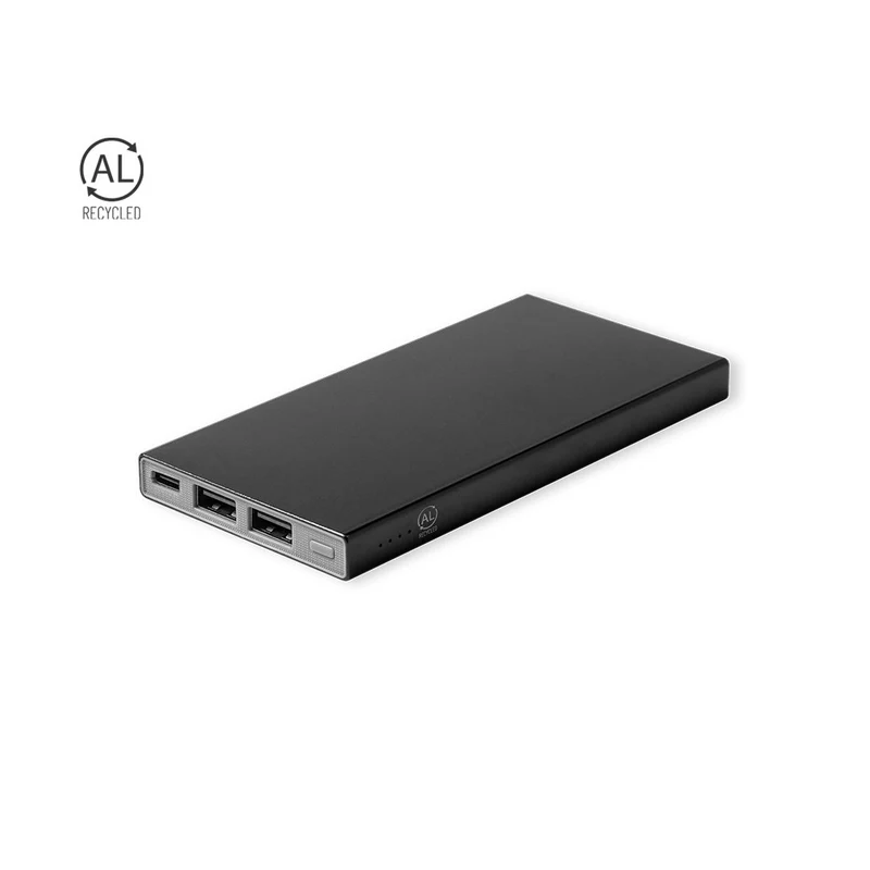 Batterie externe 4 000 mAh aluminium recyclé GINVAL