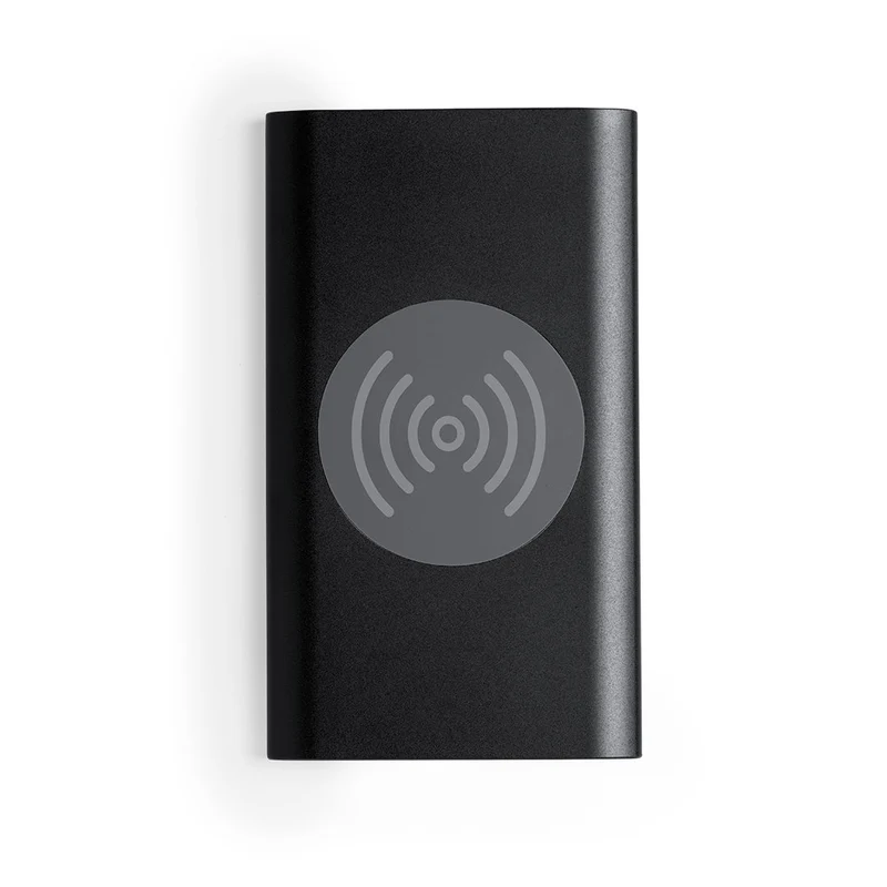 Power bank sans fil 5w, 4 000 mAh, en aluminium TIKUR