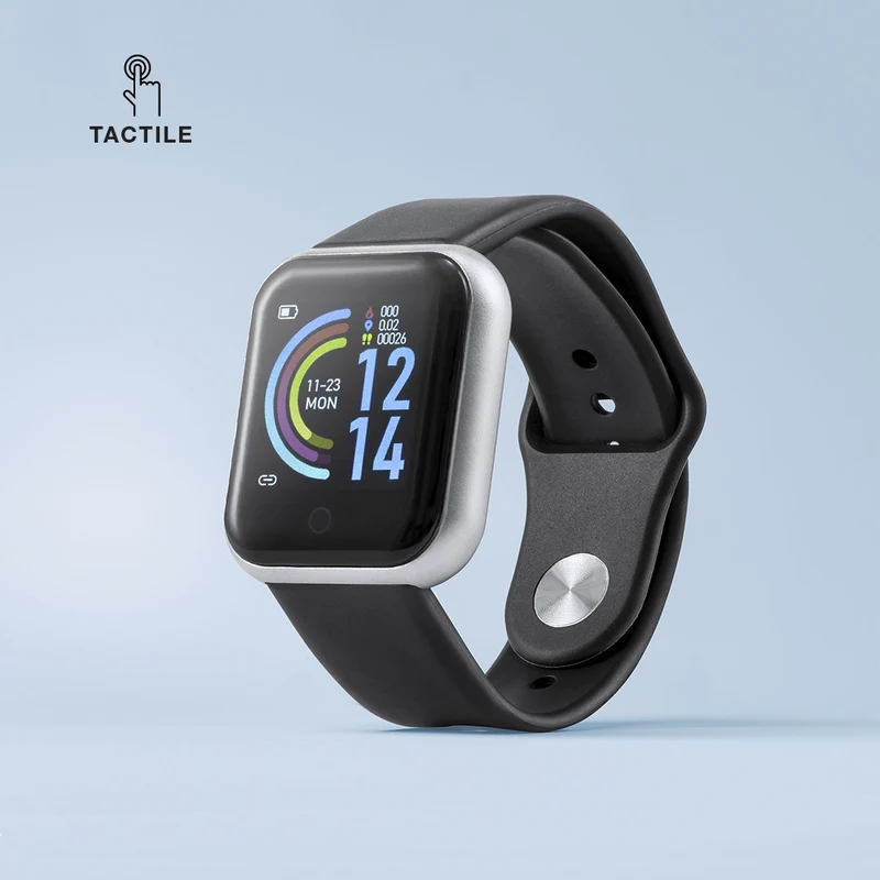 Montre connectée multifonction, batterie 55 mAh avec bracelet en tpu SIMONT