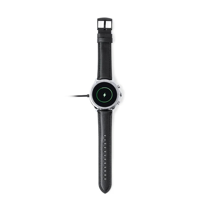 Montre connectée multifonctions, batterie 230 mAh, bracelet en cuir FRONK