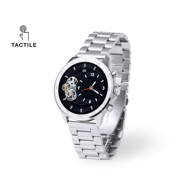 Montre connectée multifonctions, batterie 230 mAh et bracelet en inox DANT