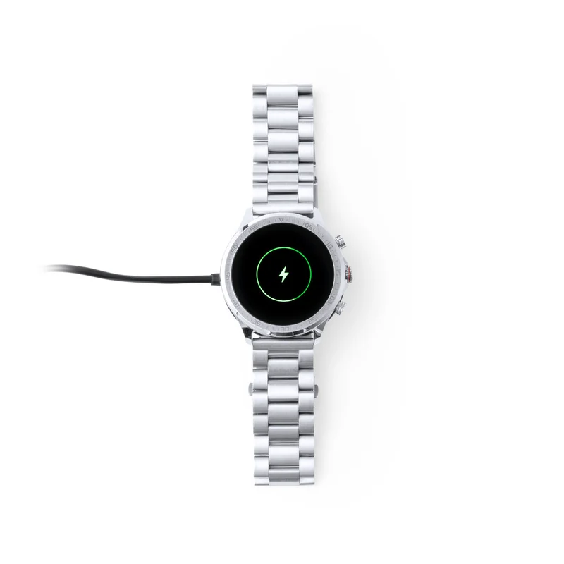 Montre connectée multifonctions, batterie 230 mAh et bracelet en inox DANT