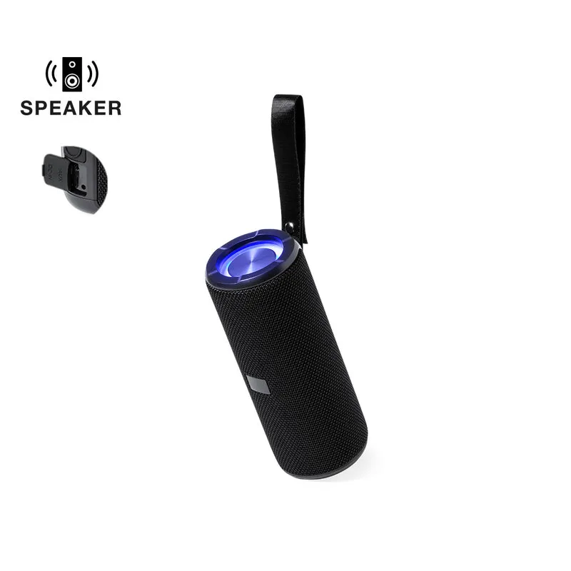 Enceinte Bluetooth 2x5w, batterie 1200 mAh en polyester ROBY