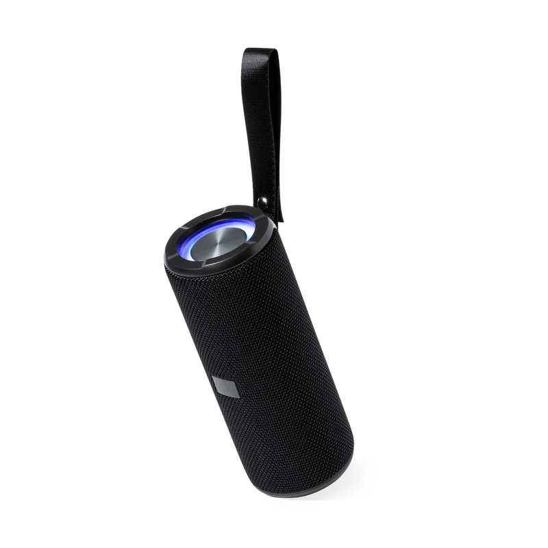 Enceinte Bluetooth 2x5w, batterie 1200 mAh en polyester ROBY