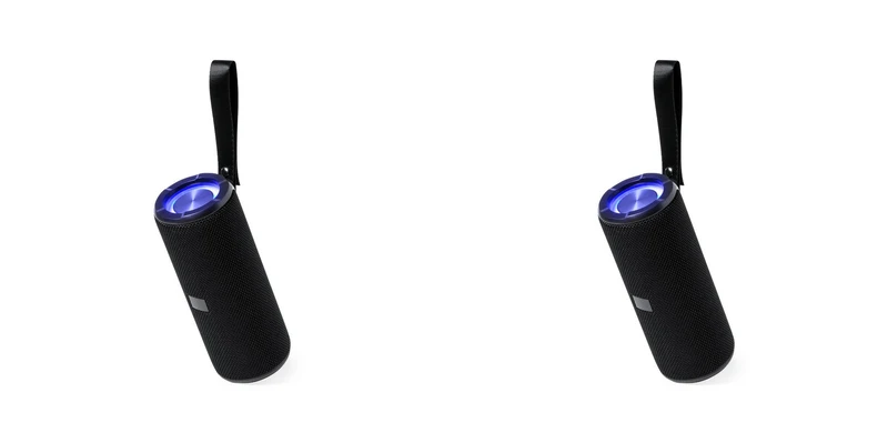 Enceinte Bluetooth 2x5w, batterie 1200 mAh en polyester ROBY