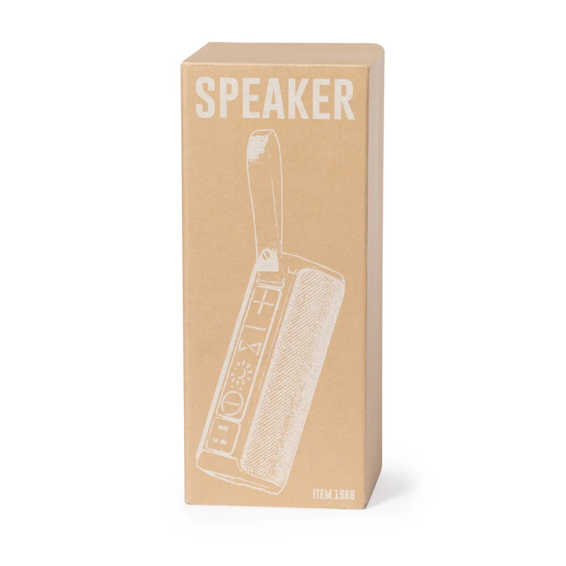 Enceinte Bluetooth 2x5w, batterie 1200 mAh en polyester ROBY