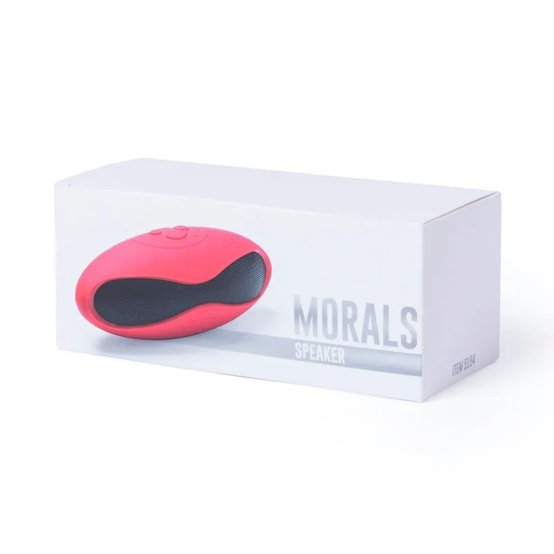 Enceintes avec connexion bluetooth, 3w, batterie 300 mAh MORALS