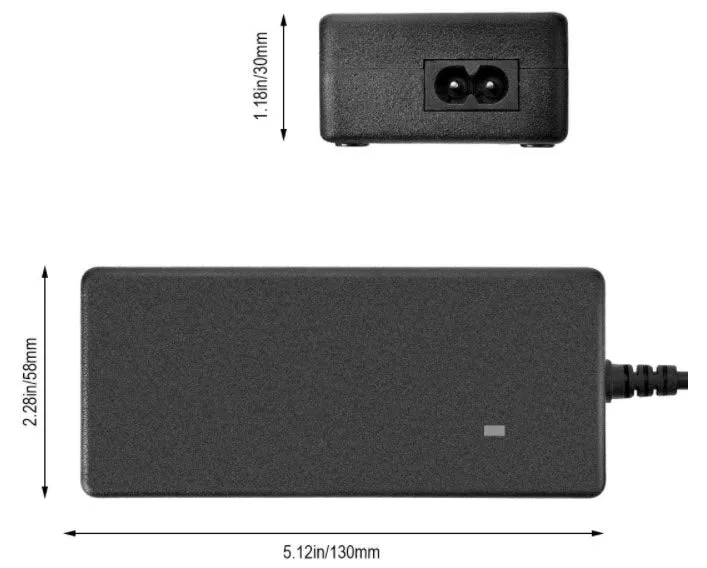Chargeur universel pour portable 90 W avec 15 adapteurs