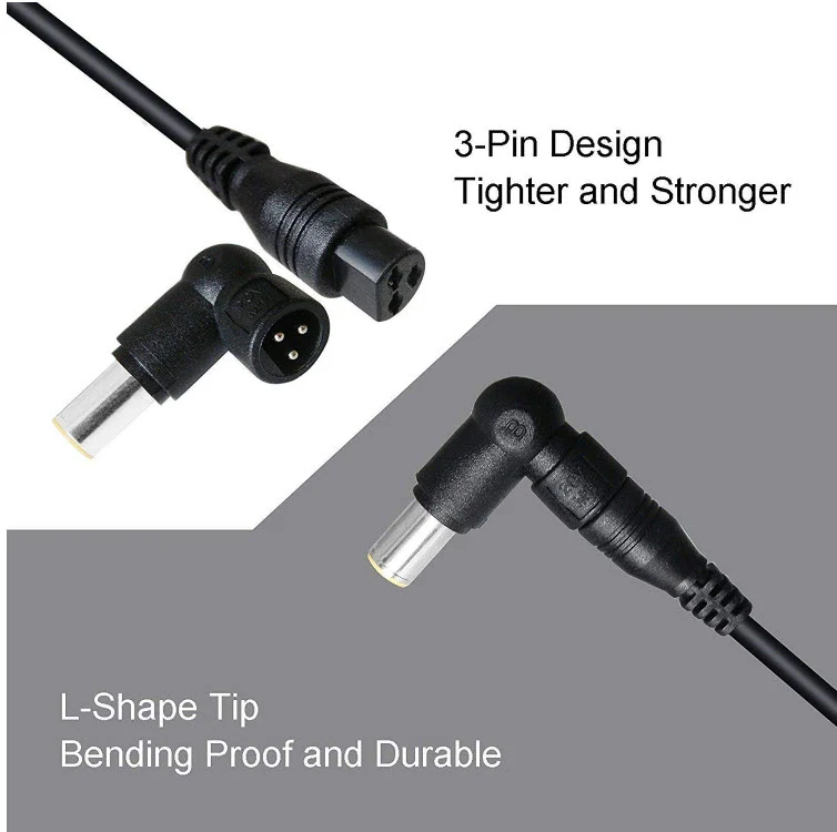 Chargeur universel pour portable 90 W avec 15 adapteurs