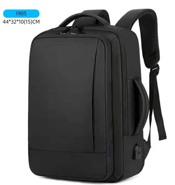 Sac à dos pour ordinateur hydrofuge noir