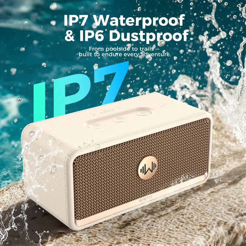 W-KING H130 40W RMS Rugged Outdoor Bluetooth Speaker