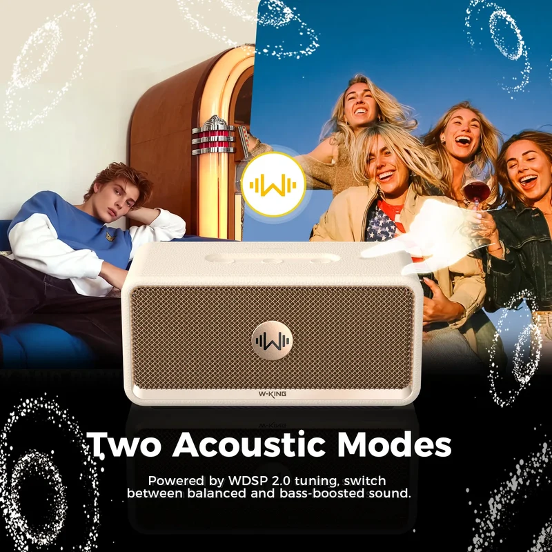 W-KING H130 40W RMS Rugged Outdoor Bluetooth Speaker