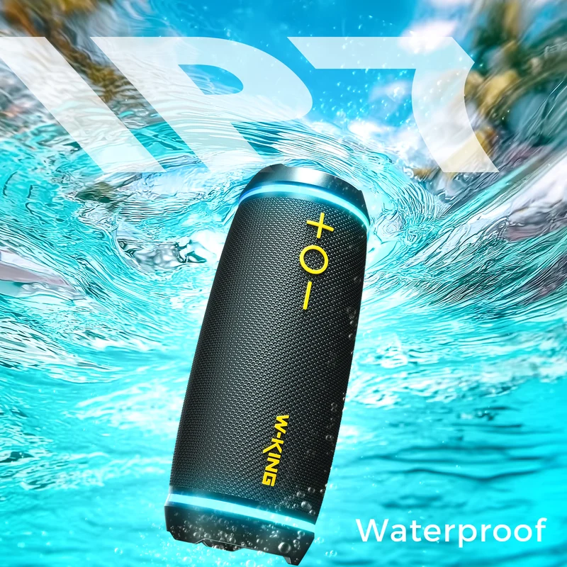 W-KING D220 40W RMS Portable Bluetooth Speaker with Stereo Sound