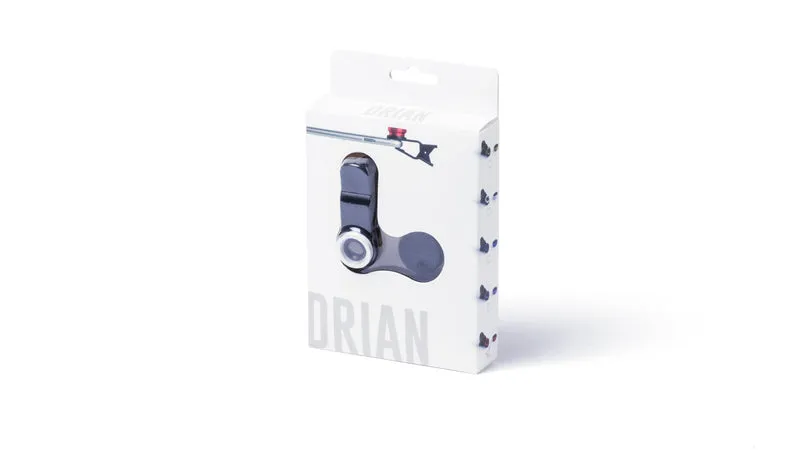 Lentilles universelles pour smartphone ajustables par pince DRIAN