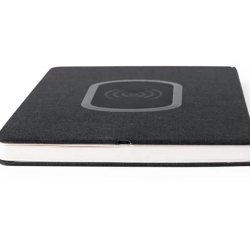 Bloc notes chargeur en polyester 300D robuste KEVANT