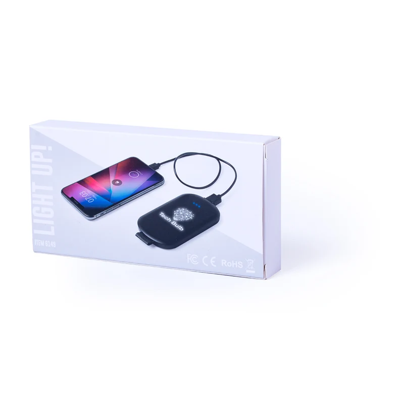 Batterie externe 2 500 mah avec led SIMMON