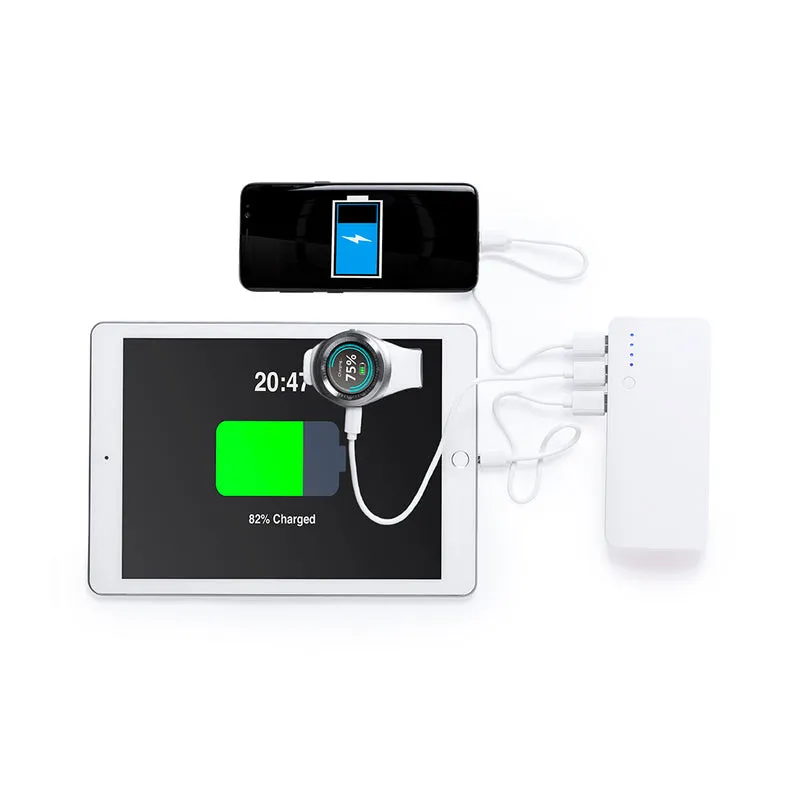 Batterie externe 10 000 mah avec led KAPRIN