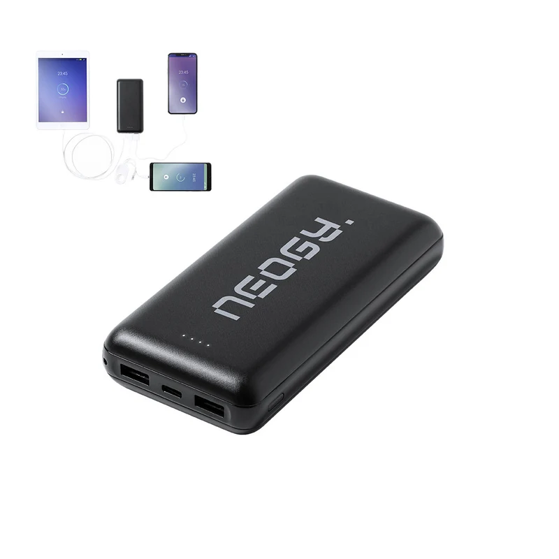 Batterie externe 20 000 mah avec led KIUBERT