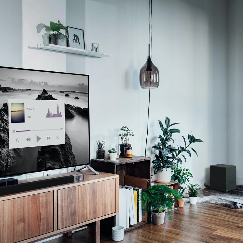 Klipsch 2.1-Channel Sound Bar with Wireless Subwoofer CINEMA 400