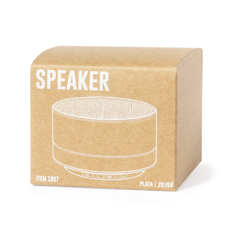 Enceinte puissance sonore 3w, batterie 450 mAh en aluminium recyclé SKIND