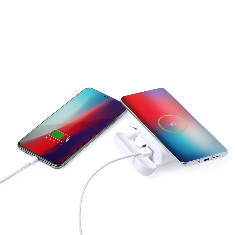 Écouteurs intra-aural power bank sans fil 5w, 5200 mAh MOLIK