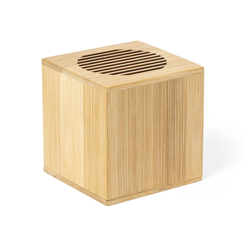 Enceintes bluetooth 5.0 3w, batterie 500 mAh en bambou TEODEN
