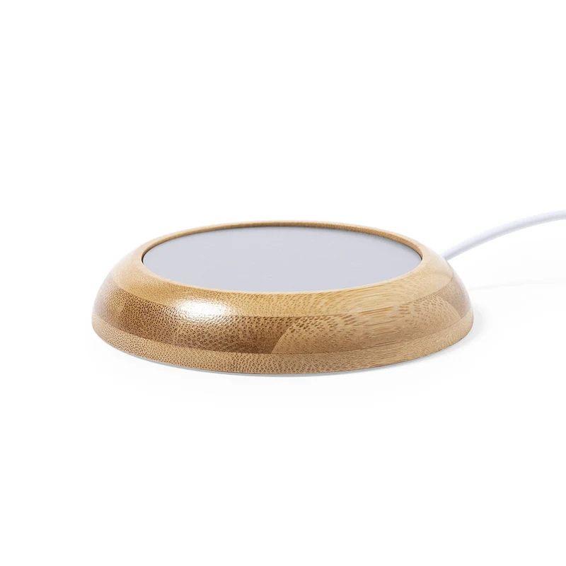 Chauffe tasse connexion usb en bambou LIGRANT