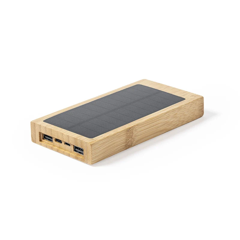 Batterie externe 10 000 mAh en bambou DIUK