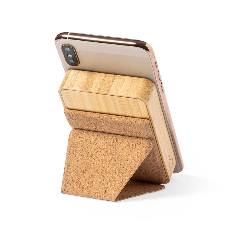Batterie externe 5 000 mAh en bambou et liège DOBSON
