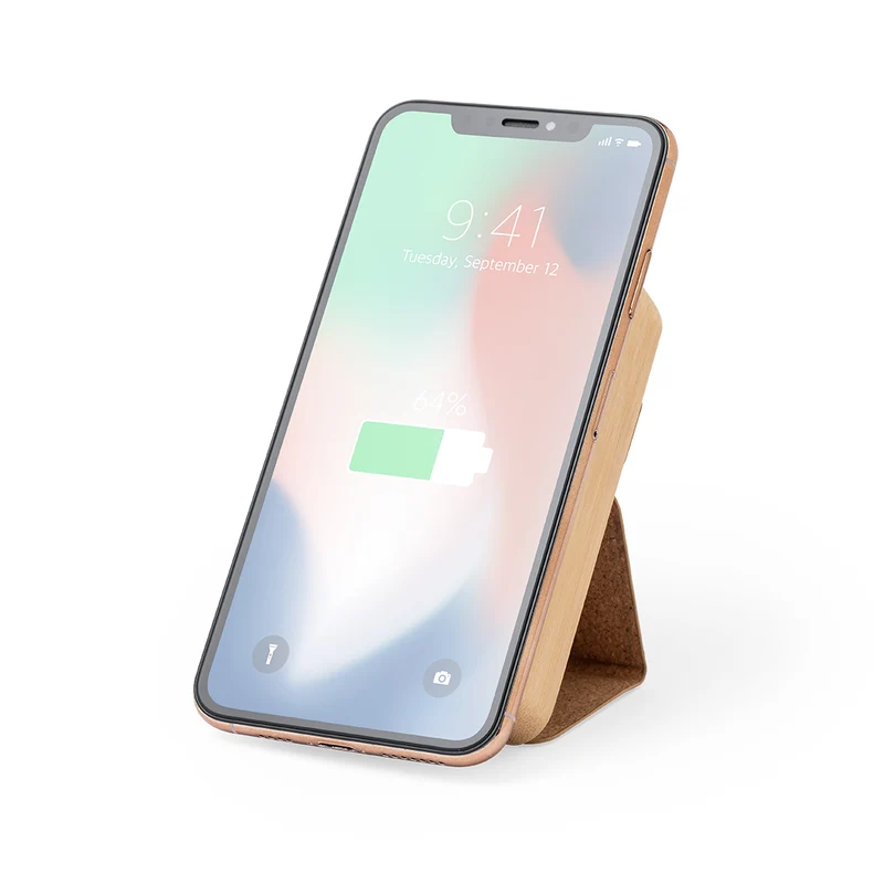 Batterie externe 5 000 mAh en bambou et liège DOBSON