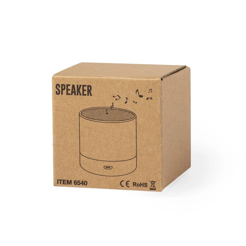 Enceintes bluetooth 5.0 de 3w, batterie 300 mAh en paille de blé et abs CAYREN