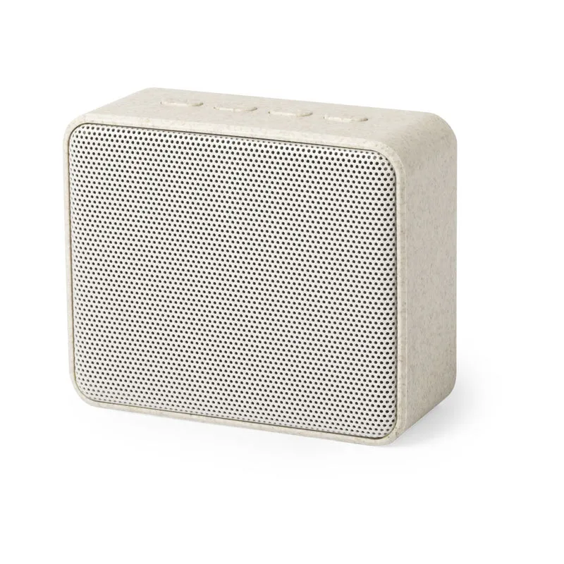 Enceintes 3w, batterie 300 mAh en paille de blé et abs DADIL
