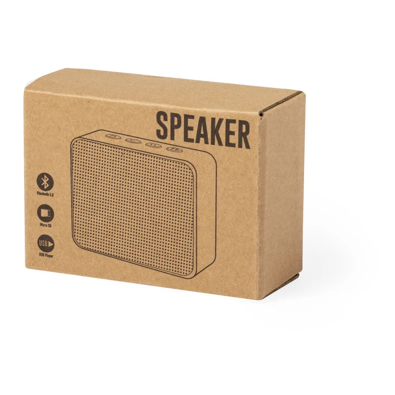 Enceintes 3w, batterie 300 mAh en paille de blé et abs DADIL
