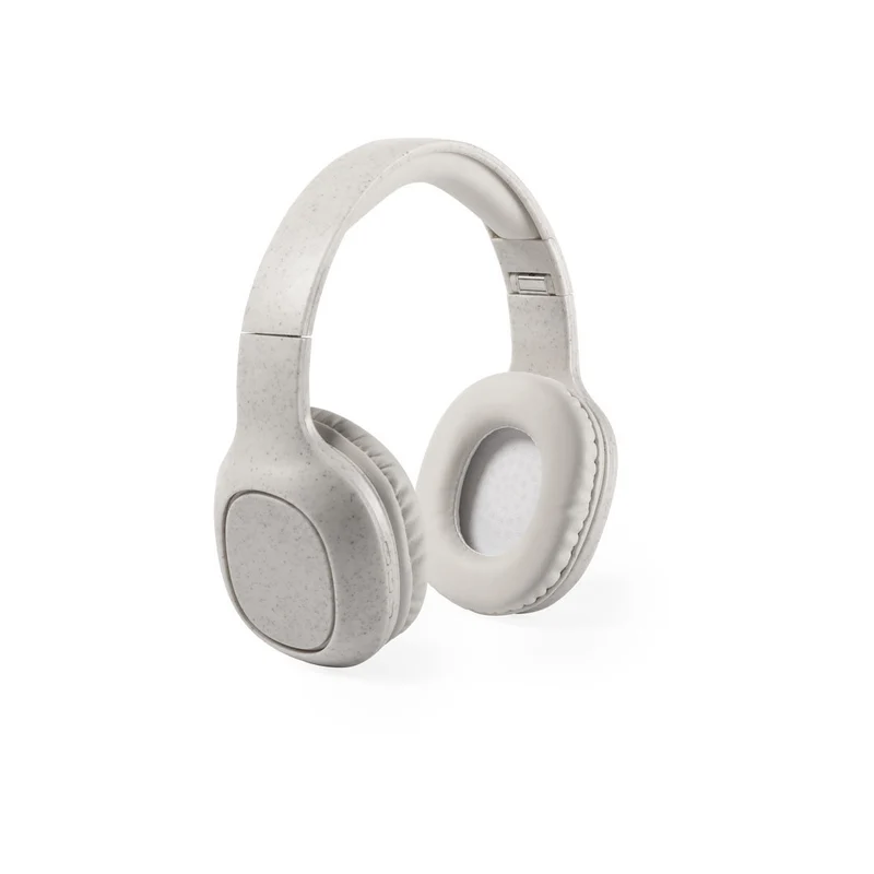 Casque bluetooth 5.0, connexion jack, batterie 400 mAh en paille de blé et abs DATREX