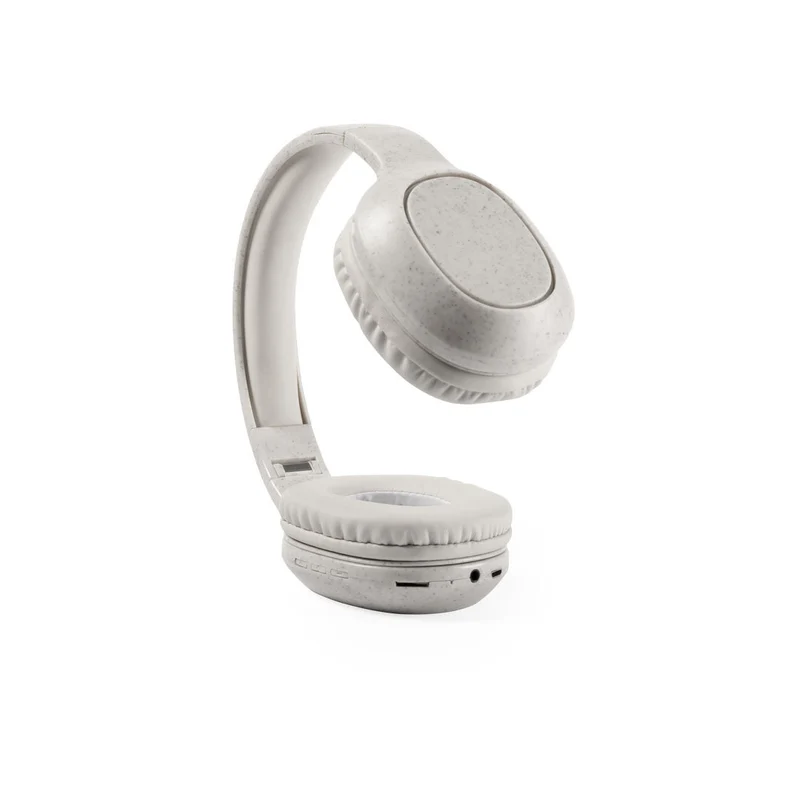 Casque bluetooth 5.0, connexion jack, batterie 400 mAh en paille de blé et abs DATREX