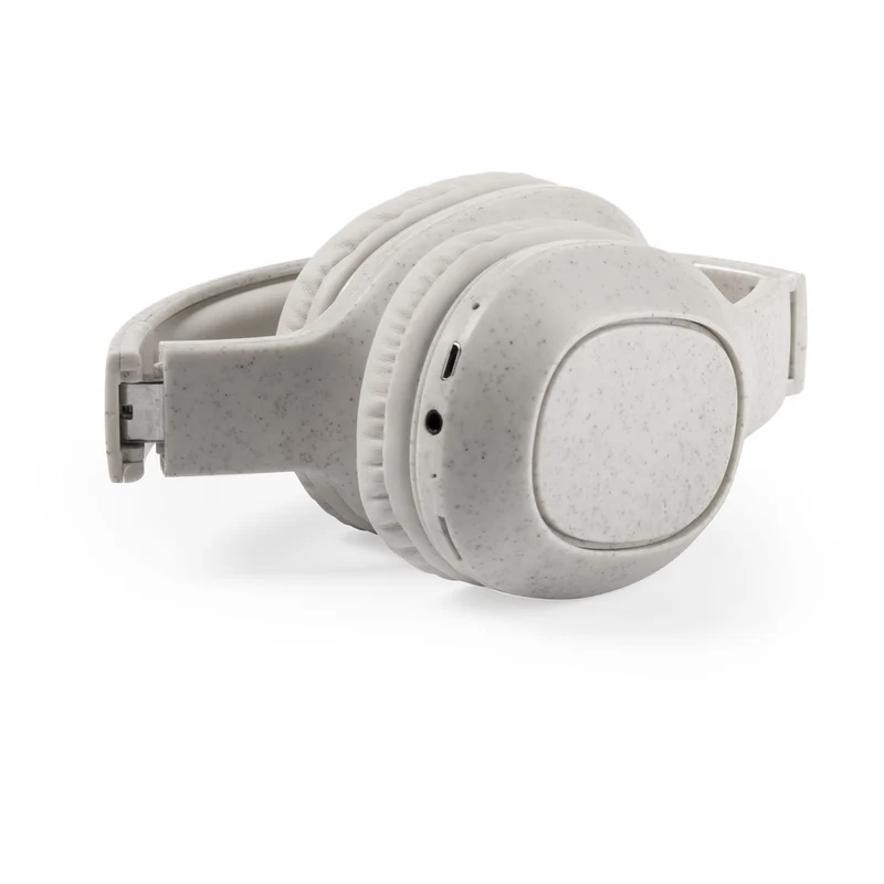 Casque bluetooth 5.0, connexion jack, batterie 400 mAh en paille de blé et abs DATREX