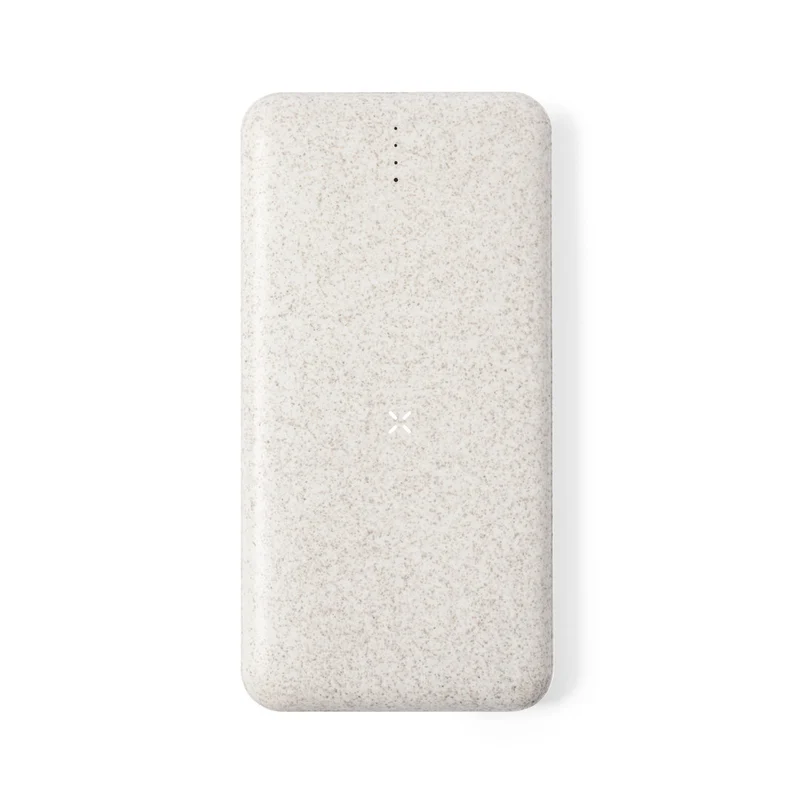 Batterie externe 8 000 mAh en paille de blé et abs YENDIK
