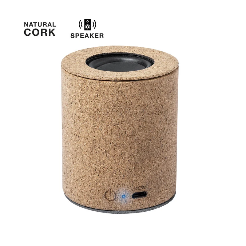 Enceintes bluetooth 5.0 3w, batterie 300 mAh en liège YUXTER