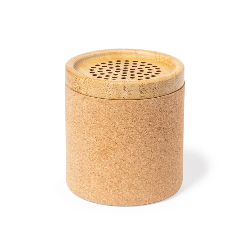 Enceinte bluetooth 3w, batterie 300 mAh en liège et bambou MIRINTEX