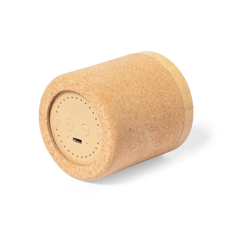 Enceinte bluetooth 3w, batterie 300 mAh en liège et bambou MIRINTEX