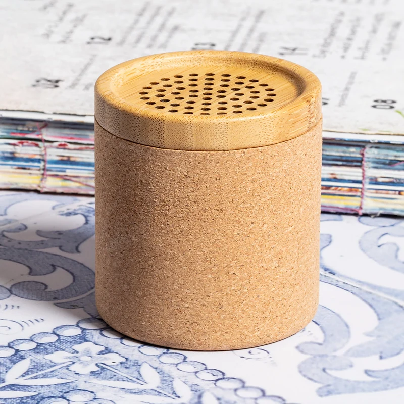 Enceinte bluetooth 3w, batterie 300 mAh en liège et bambou MIRINTEX