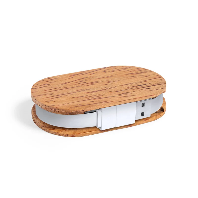 Hub usb 2.0 en noix de coco DAGOBAT