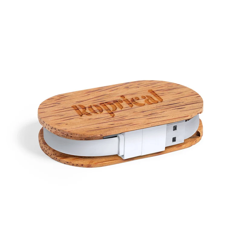 Hub usb 2.0 en noix de coco DAGOBAT