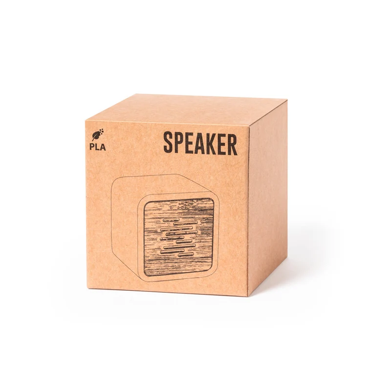 Enceinte Bluetooth 5.0, 3w, batterie 300 mAh en bambou et pla compostable PIXIE