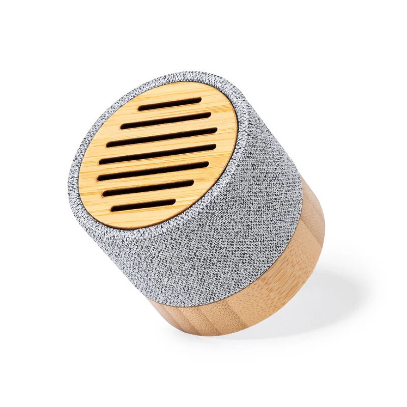 Enceinte bluetooth 5.0 3w, batterie 300 mAh polyester rpet bambou BLARAK