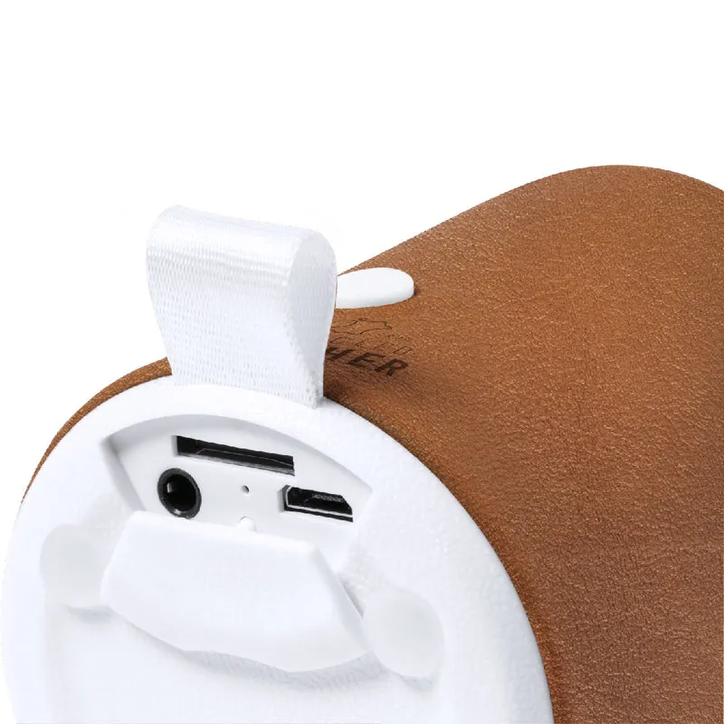 Haut-parleur bluetooth rabs et cuir recyclé SOTEP RCS