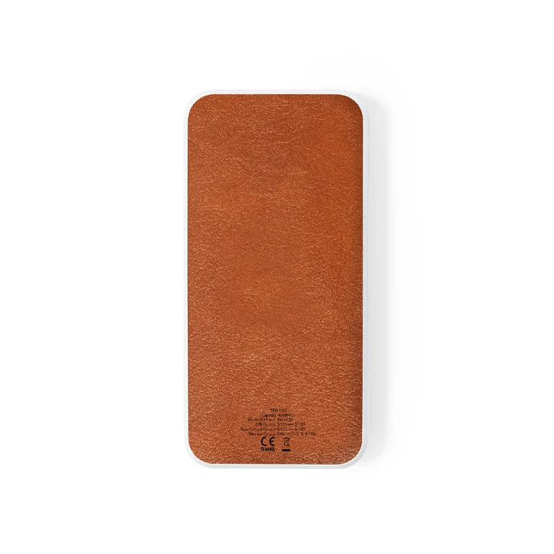 Batterie externe 8 000 mAh 10w rabs et cuir recyclé YERRY RCS