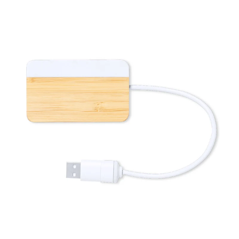 Port usb 2.0 fabriqué en bambou avec extrait de marbre LAYAIS